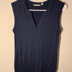 Cozy Athleta short sleeve dress dark blue